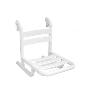 Taburete de ducha plegable antideslizante, asiento de ducha plegable  montado en la pared, silla de ducha de baño de seguridad con patas, para  personas